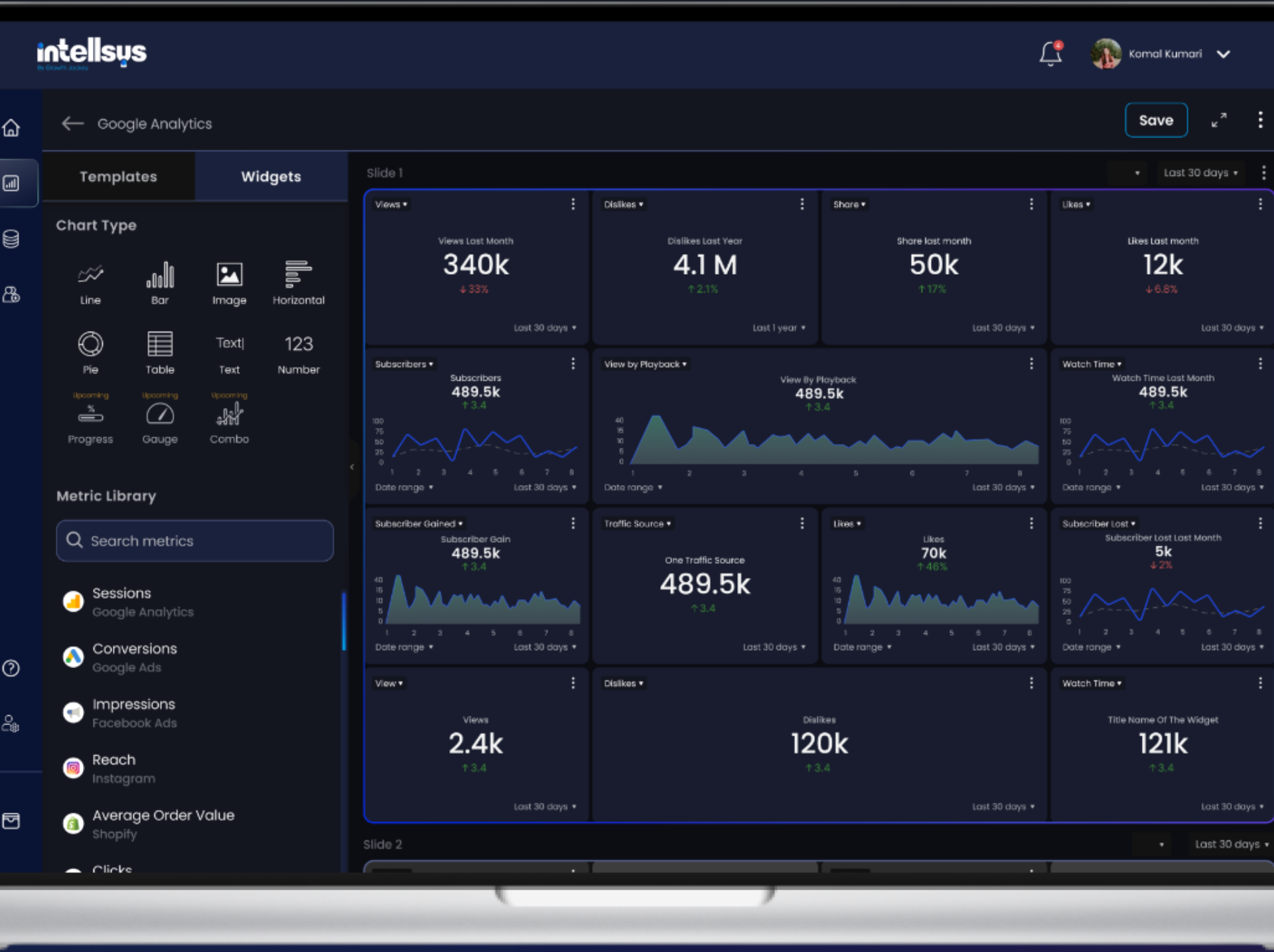 Intellsys desktop dashboard